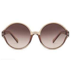 Anuli | Round Gradient Brown Fashion Sunglasses